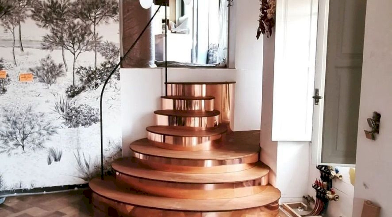 Escalier en cuivre Escalier en cuivre