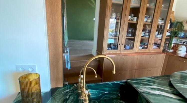 Cuisine dans hôtel particulier