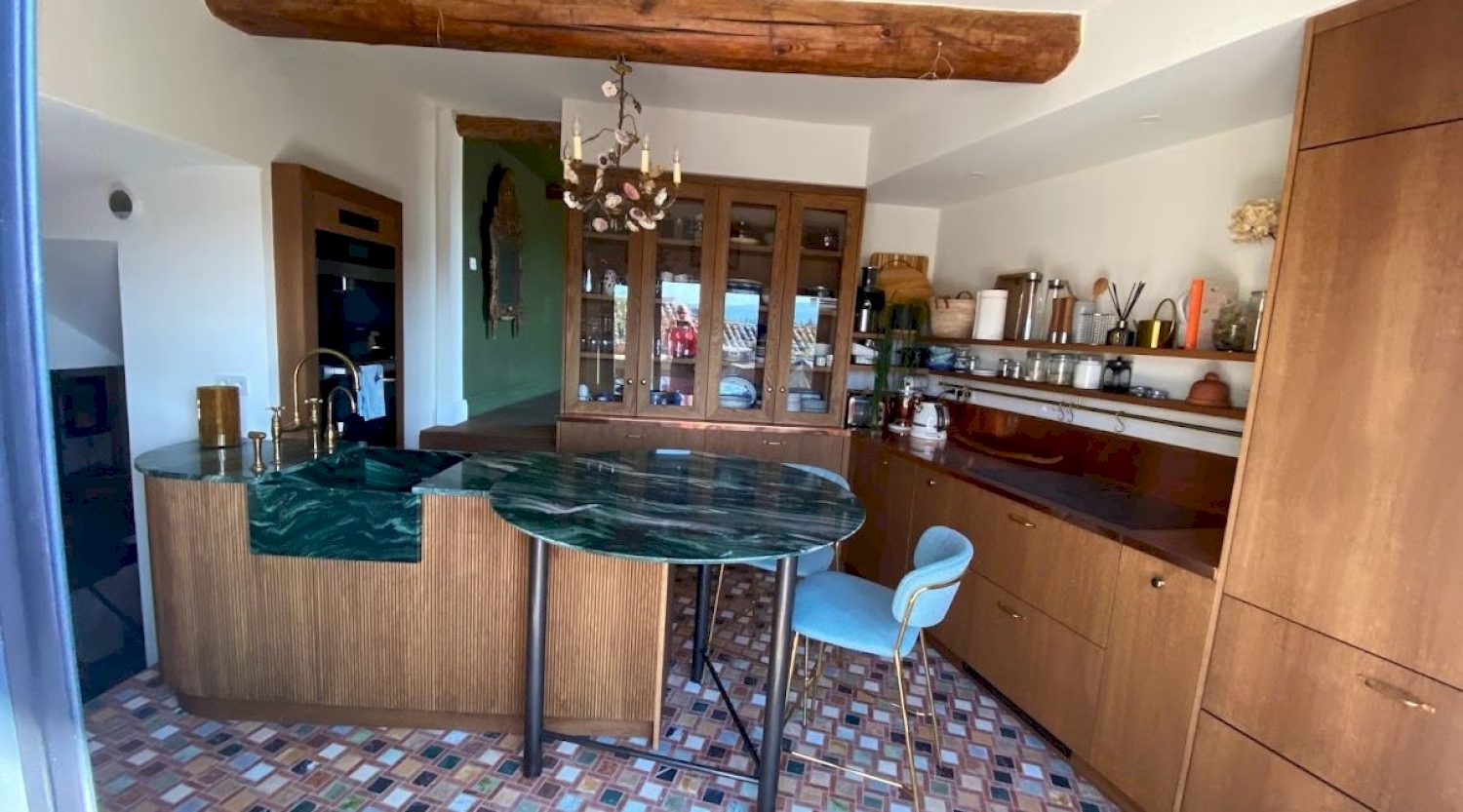 Cuisine dans hôtel particulier